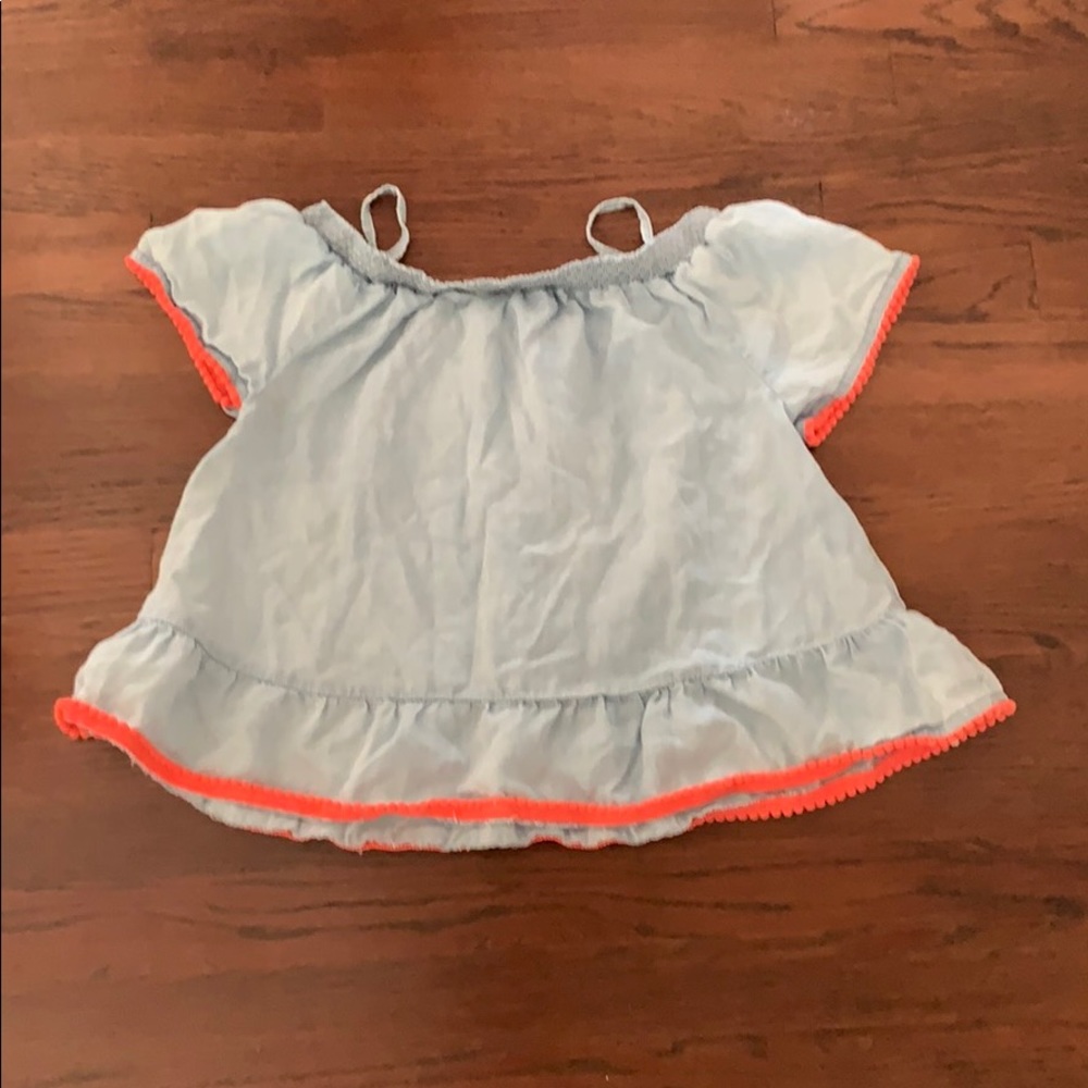 Off the shoulder shirt